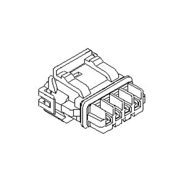 Molex Board Connector, 2 Contact(S), 1 Row(S), Female, 0.098 Inch Pitch, Crimp Terminal, Locking, Black - 521170241