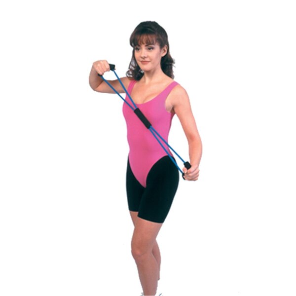 Cando International Exercise Tubing BowTie Exerciser - 22 Inch - Black - X-Heavy - 1346194