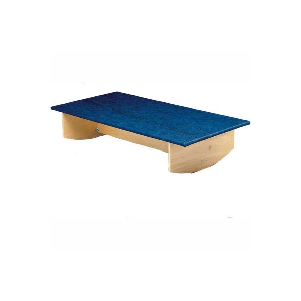 Fabrication Enterprises Rocker Board, Wooden with Carpet, Side-to-Side, 60"L x 30"W x 12"H - 32-2020