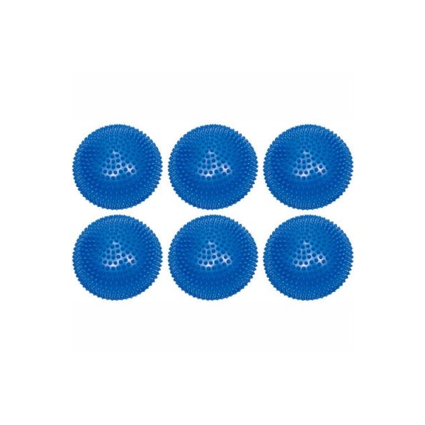 Fabrication Enterprises CanDo Inflatable Balance Stone, 33 cm (13") Diameter, Blue, Set of 6 - 30-1983-6
