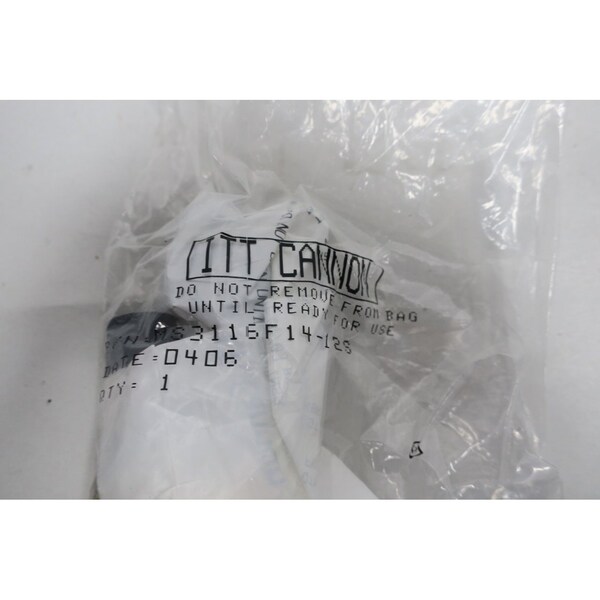 Itt Cannon Connector, MS3116F1412S - MS3116F14-12S
