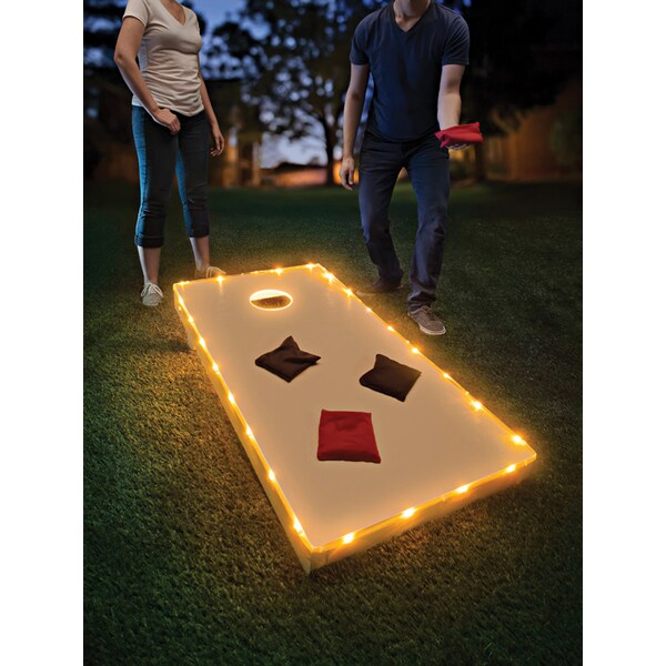 Brightz Ltd Brightz Toss Brightz Gold LED Cornhole Light Kit ABS Plastics 1 pk - A5441