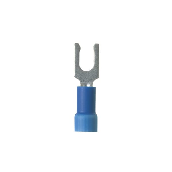 Panduit 18-14 AWG Vinyl Locking Fork Terminal #6 Stud PK100 - PV14-6LFX-C