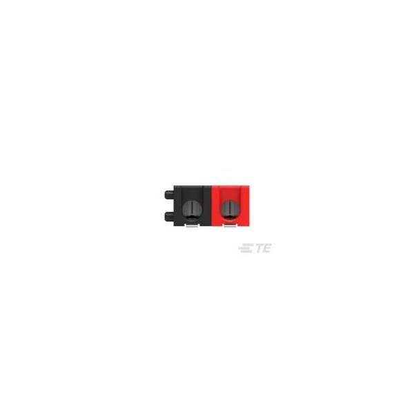 Te Connectivity Board Connector, 2 Contact(S), Solder Terminal, Natural Insulator, Receptacle - 9-2834006-2