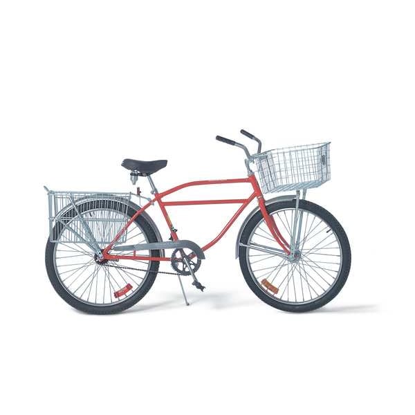 Worksman Bicycle, Coaster Brakes, 26 In Wheel, Yel - INB-ORG