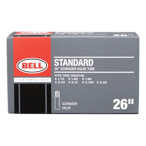 Bell Sports Bell Sports 26 in. Rubber Bicycle Inner Tube 1 pk - 7015384