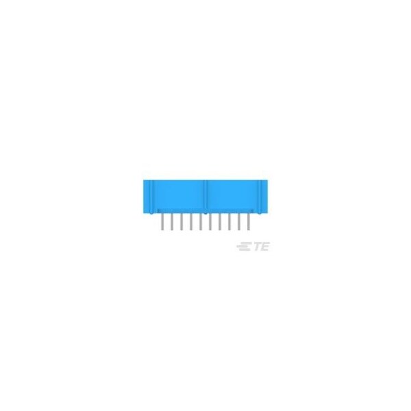 Te Connectivity Board Connector, 20 Contact(S), 2 Row(S), Male, Straight, 0.1 Inch Pitch, Solder Terminal, Locking,  - 2-1761679-7