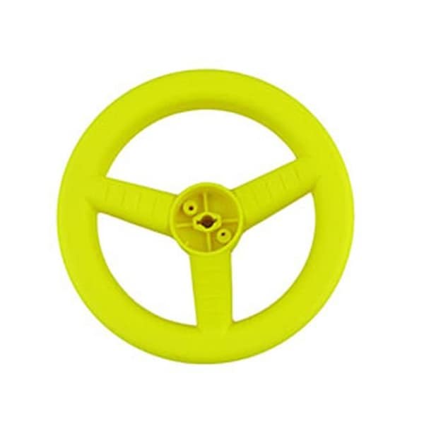Ilc Replacement for Fisher Price Ffr86 Barbie Jammin Jeep Steering Wheel FOR Jeep (ffr86) (yellow) - FFR86 BARBIE JAMMIN JEEP STEERING WHEEL FOR JEEP