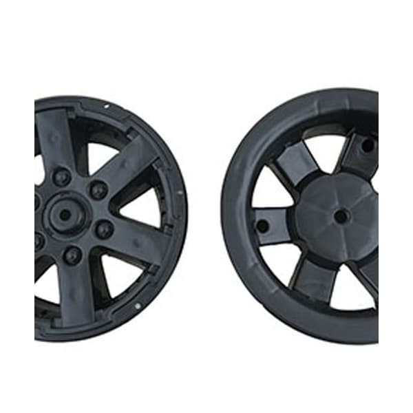 Ilc Replacement for Power Wheels Dmm94 Ford F150 Raptor Front RIM SET FOR Ford F150 (fjj63) (blk - DMM94 FORD F150 RAPTOR FRONT RIM SET FOR FORD F15