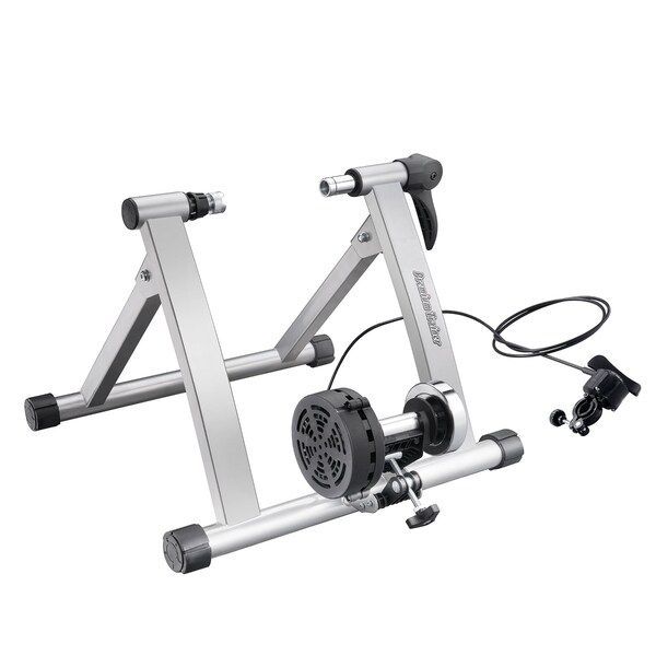 Leisure Sports Indoor Bicycle Trainer Stand, Silver - 881537FHI