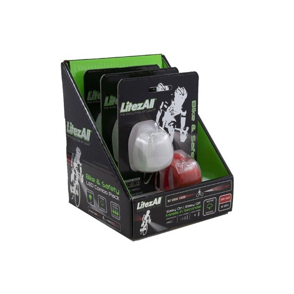 Promier Products LED Sili Bike Lights - LA-RWBIKE-3