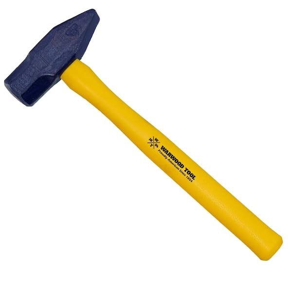 Warwood Tool 3 lb Cross Pein Sledge, 16 Fiberglass Handle - 13235