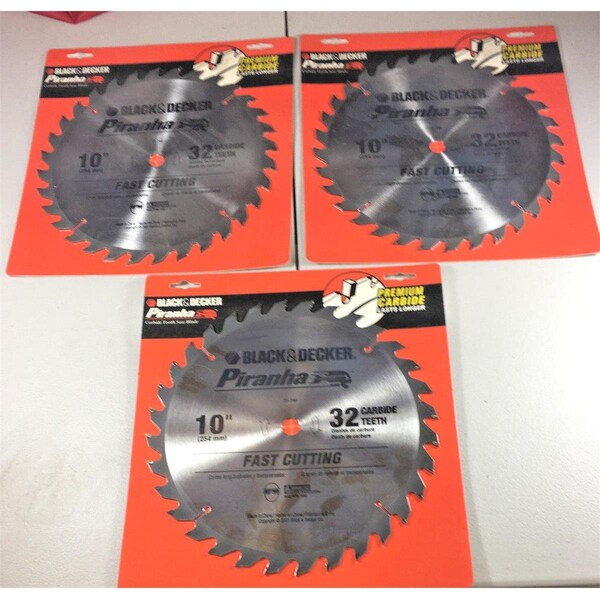 Tinkertools 6.75 in. 24 Tooth Circular Saw Blade, 10 Piece - TI1610970