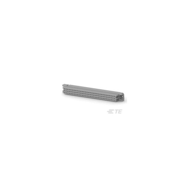 Te Connectivity Board Euro Connector, 64 Contact(S), 3 Row(S), Female, Straight, 0.1 Inch Pitch, Press Fit - 5535059-5