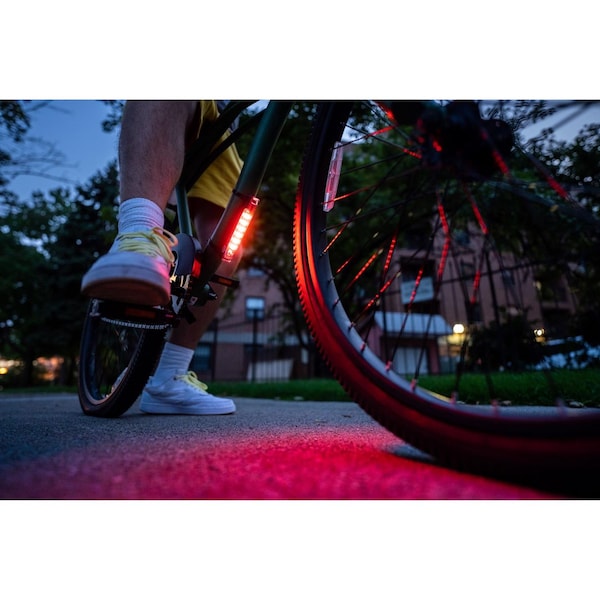 Brightz Ltd Brightz Go Brightz Red LED Bike Accessory ABS Plastics 1 pk - L2002