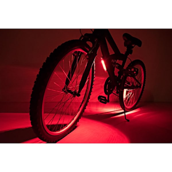 Brightz Ltd Brightz Go Brightz Red LED Bike Accessory ABS Plastics 1 pk - L2002
