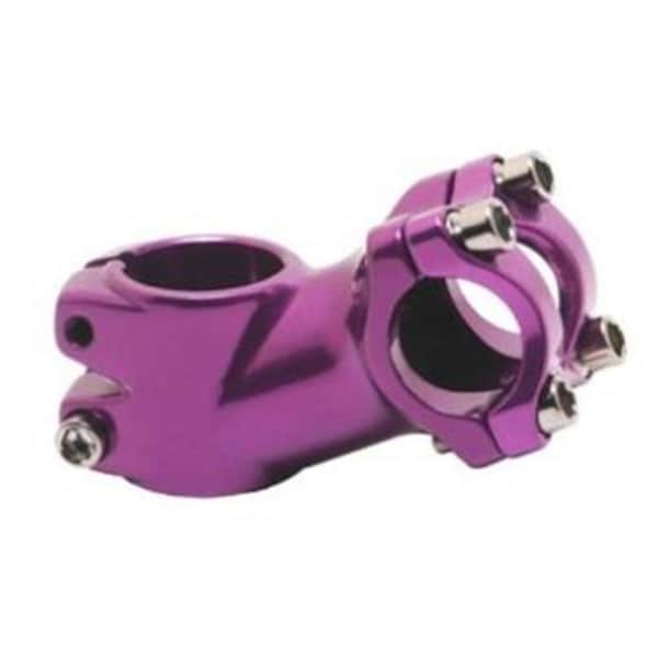 Strike3 New BMX Fixie Racer Alloy Handlebar Stem - Purple, 8 x 2 in. - ST2528005
