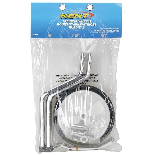 Kent Training Wheel, Rubber, For Bicycles from 16 to 20 in - 67502