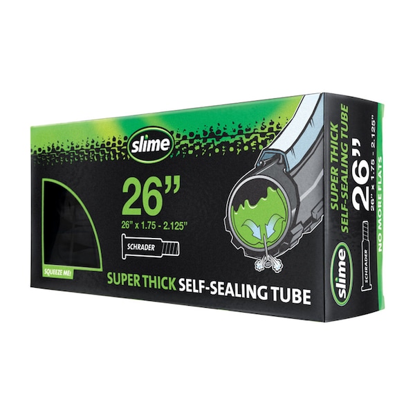 Slime Slime Smart Tube 26 in. Rubber Bicycle Inner Tube 1 pk - 30081