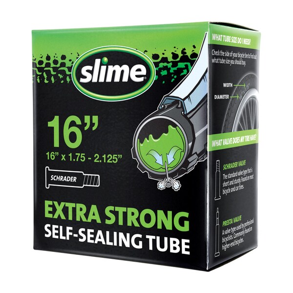 Slime Slime 16 in. Rubber Bicycle Inner Tube 1 pk - 30051