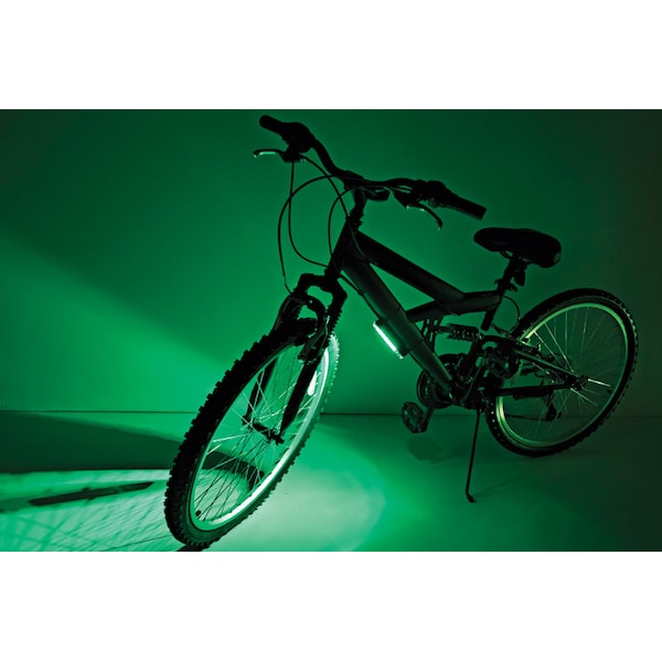 Brightz Ltd Brightz Go Brightz Green LED Bike Accessory ABS Plastics 1 pk - L2019