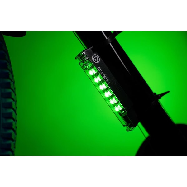 Brightz Ltd Brightz Go Brightz Green LED Bike Accessory ABS Plastics 1 pk - L2019