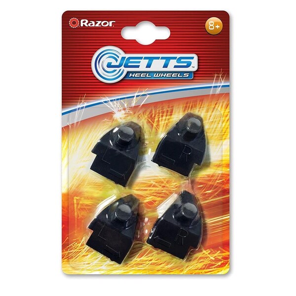 Razor Usa Razor 6 x 3.75 x 0.75 in. Spark Replacement Jetts Pack for Wheel, 4PK - 35056101