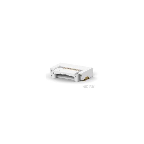 Te Connectivity Ffc/Fpc Connector, 9 Contact(S), 1 Row(S), Female, Right Angle, 0.020 Inch Pitch, Locking, Natural - 1775333-9