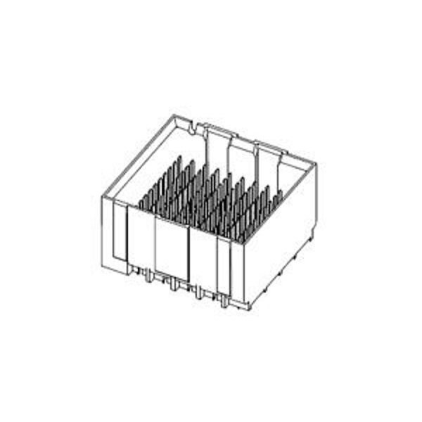 Molex High Speed / Modular Connectors Impact Bp 4X16 Dual Bp 4X16 Dual Wall Sn - 761551627