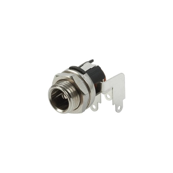 Cui Devices Dc Power Connectors 2.5 X 5.5 Mm, 5.0 A, Horizontal, Panel Mount, Dc Power Jack Connector - PJ-067B