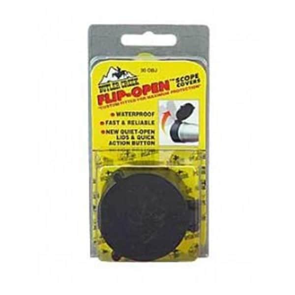 Butler Creek Flip-Open Scope Cover 1.96 in. Objective Size 30 Black - 30300