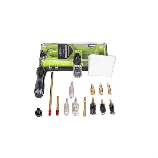 Breakthrough Clean Technologies Vision Series Handgun Cleaning Kit, .357, .38, .40, .44, & .45 Caliber, Multi-Color - BT-CCC-P