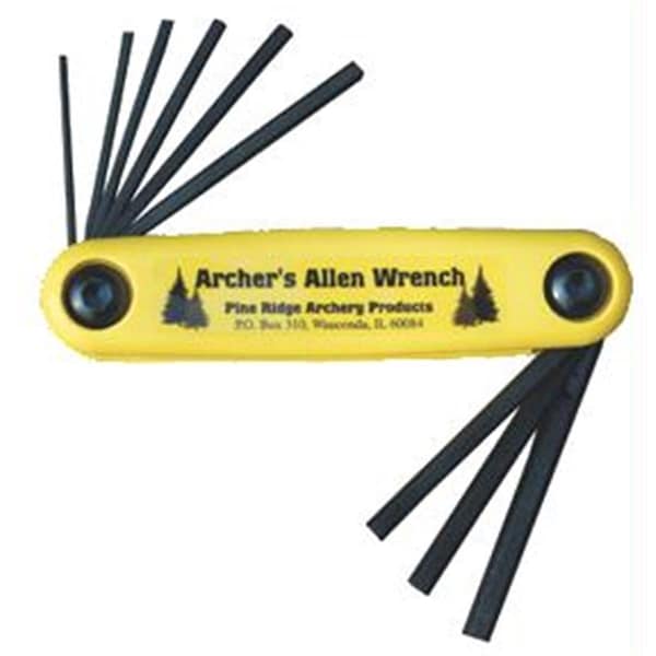 Pine Ridge Archery Prod Archers Allen Wrench Set with Hlst - PI394420