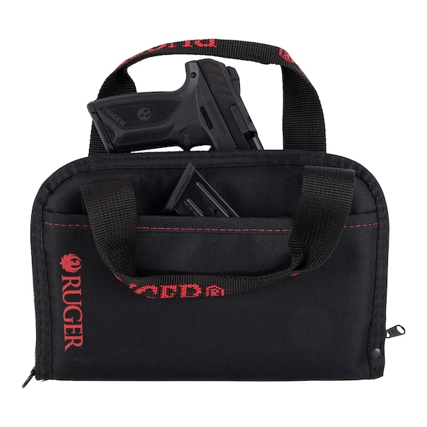 Ruger 11 in. Pistol Tote with Pocket, Black - 3645