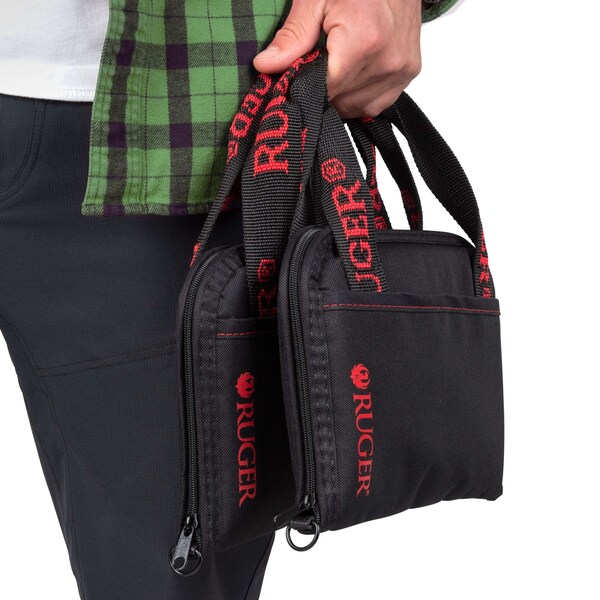 Ruger 11 in. Pistol Tote with Pocket, Black - 3645