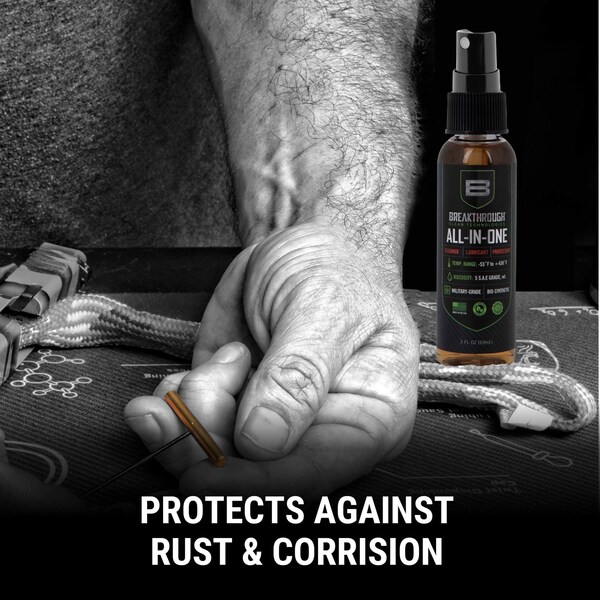 Breakthrough Clean Technologies Battle Born Bio-Synthetic All-In-One CLP Cleaner, Lubricant, & Protectant, 2oz Bottle - BB-AIO-2OZ