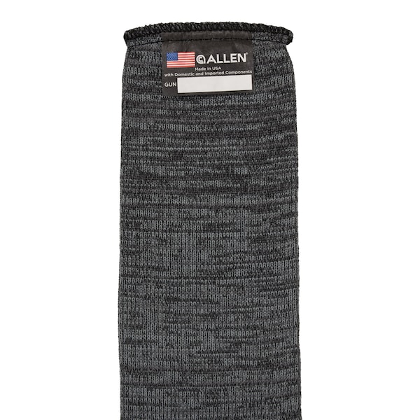 Allen Co 52 in. Gun Sock, Extra Wide Firearms with Large Scopes, Heather Gray - 13105