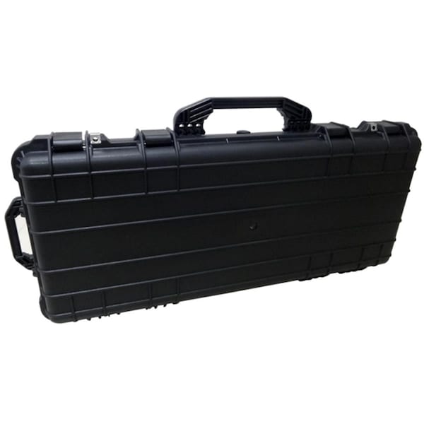 Tz Case Cape Buffalo Wheeled Water Resistant Shotgun Case, Black - CB-037 B