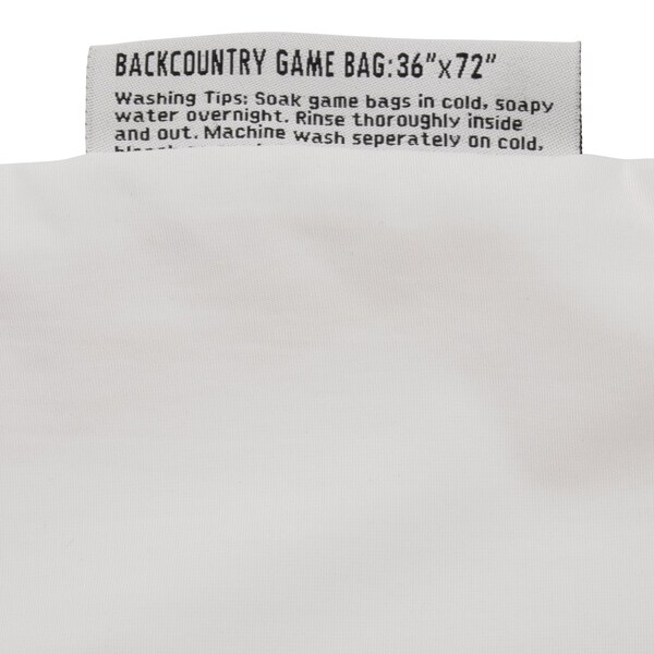 Allen Co Backcountry Carcass Bag, 72 in. L x 36 in. W, White - 6594