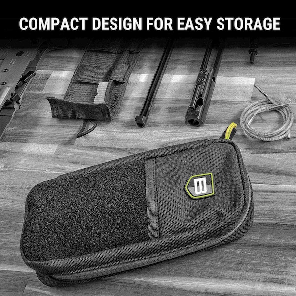 Breakthrough Clean Technologies Badge Series Rod & Pull-Through Cleaning Kit w/ Molle Pouch, 5.56 / 9mm - BT-MPK-RH