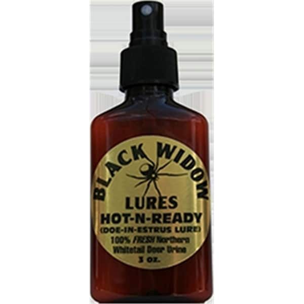 Black Widow Deer Lures 3 oz. Hot n Ready Northern Estrus - 7837