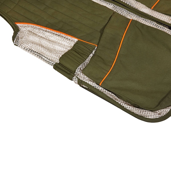 Allen Co Ace Shooting Vest, Ambidextrous, X-Large/2-XL, Olive/Tan - 22612