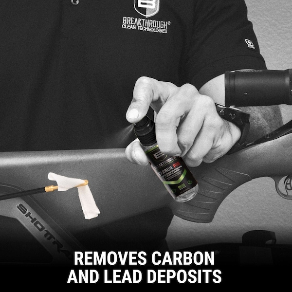 Breakthrough Clean Technologies Heavy Carbon Remover - Gun Barrel and Bore Cleaner - 2oz Bottle, Clear - BTCPRO-2OZ