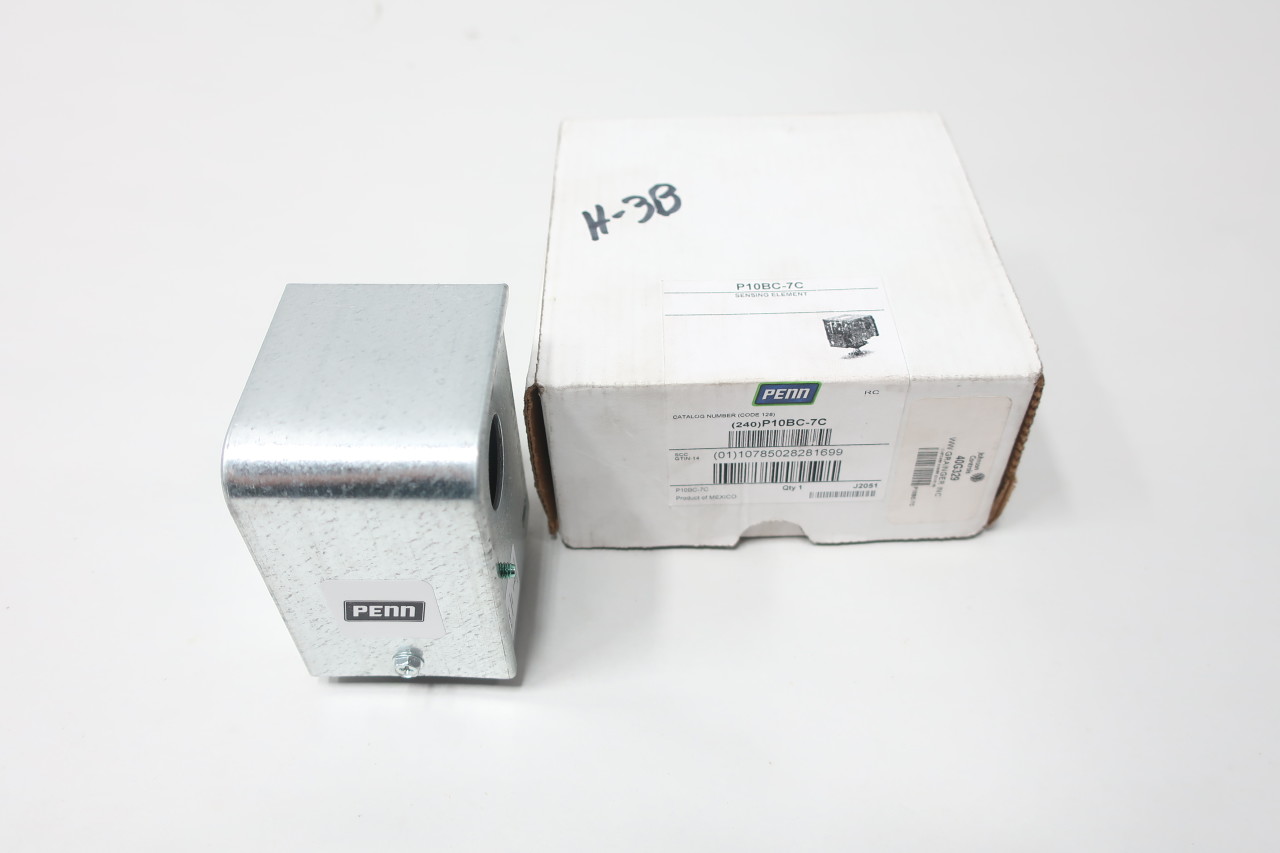 PENN P10BC-7C LOW PRESSURE CONTROL SWITCH PRESSURE SWITCH - MRO INDUSTRIAL