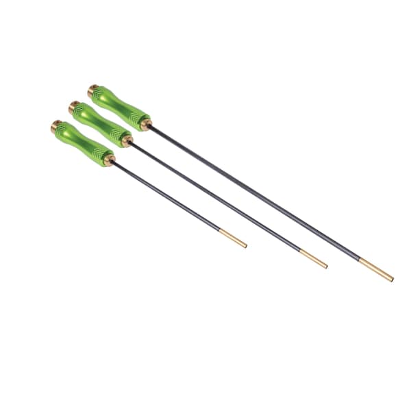 Breakthrough Clean Technologies 39in. Carbon Fiber Cleaning Rod w/ Rotating, Ergonomic Handle, .22 thru .50 Caliber & 5mm, Multi-Color - BT-CFRR-39
