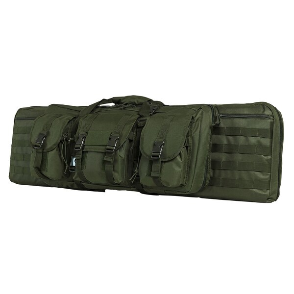 Vism 42 Inch Double Carbine Case-Green - CVDC2946G-42