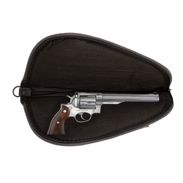 Allen Co 13-in. Deluxe Handgun Case, Black/Gray - 444-13