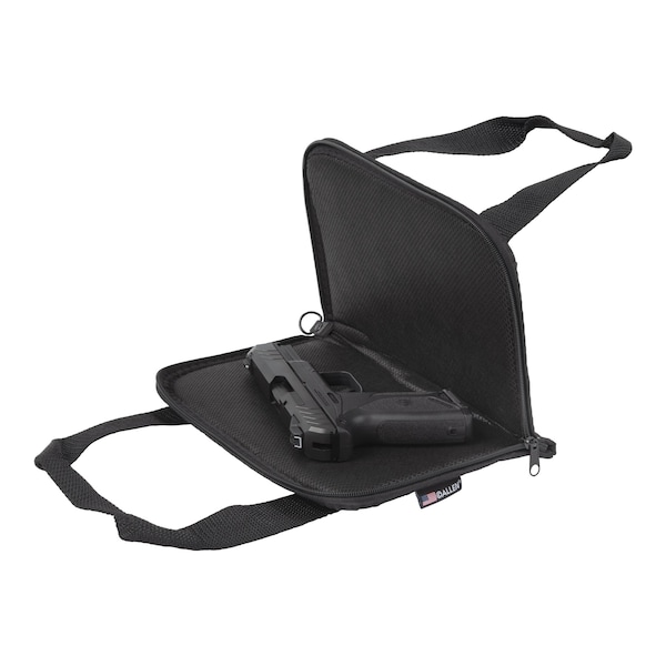 Allen Co Pistol Tote, Most Semi-Auto Handguns & Revolvers, Black - 3640