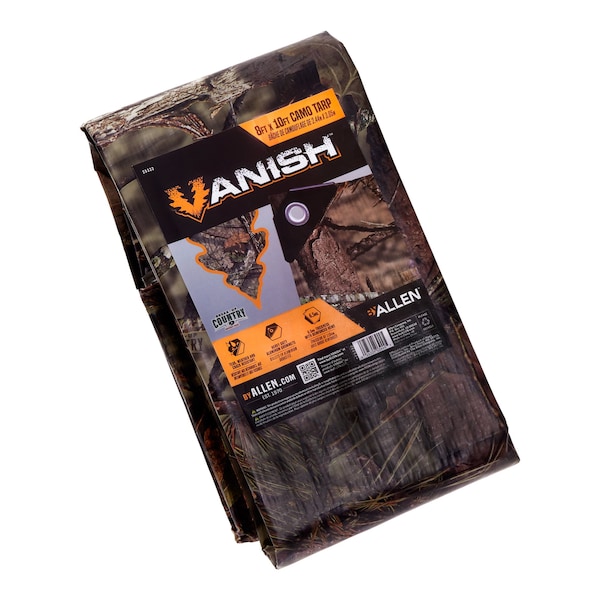 Vanish Camo Tarp, 8' x 10', Mossy Oak Break-Up Country Camo - 25332