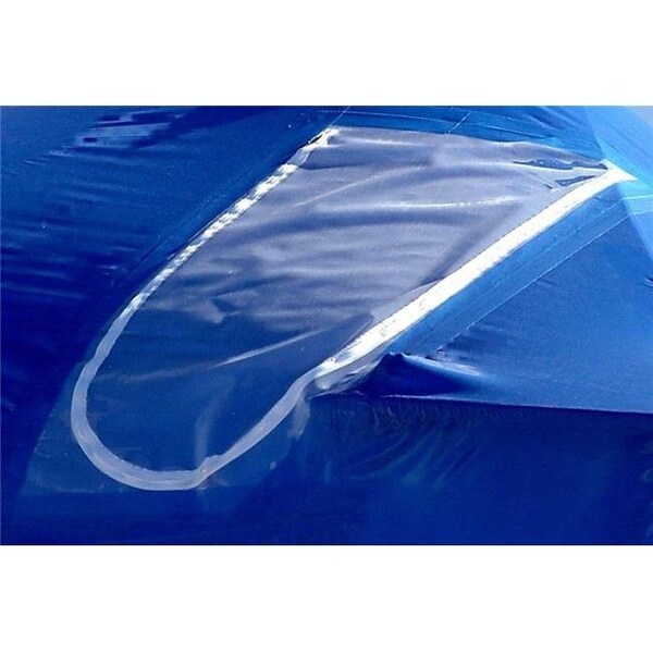 Dr Shrink Dr. Shrink DS-72B 36 x 72 in. Shrink Zipper Access Door; Blue - DS-72B